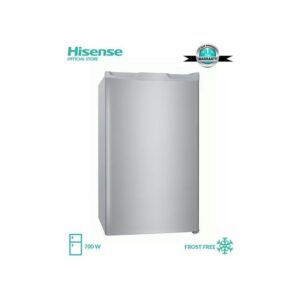 Hisense Refrigerator Single Door 92 Ltrs, No Frost , Low Noise, Environment-Friendly Tech , Model 092DR Silver